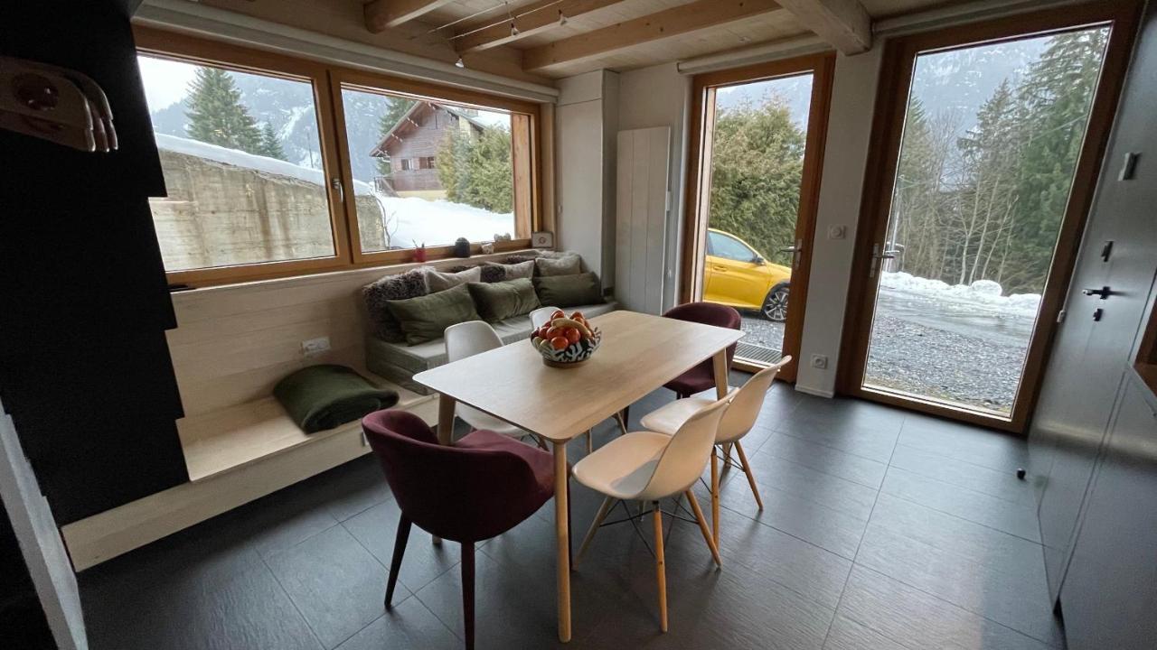 Chalet*** Au Pied D'Une Prairie Face A La Montagne Sixt Exterior foto
